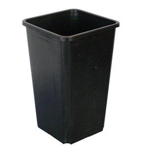 FHD POT CARRÉ NOIR 1.8L 4.75''X4.75''X8''