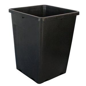FHD POT CARRÉ NOIR 11L 10'''X10''X11.5''