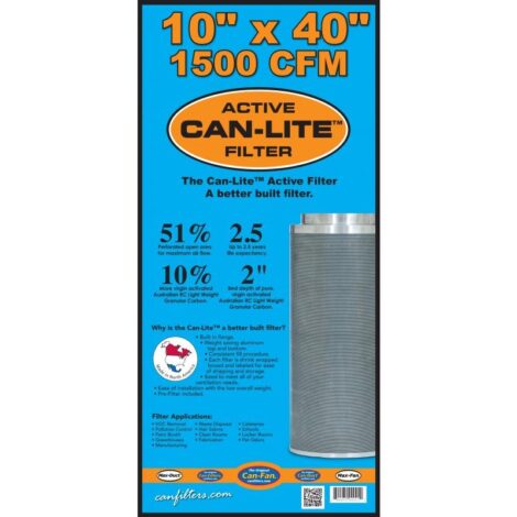 Canfilter can-lite 1500 CFM 10"