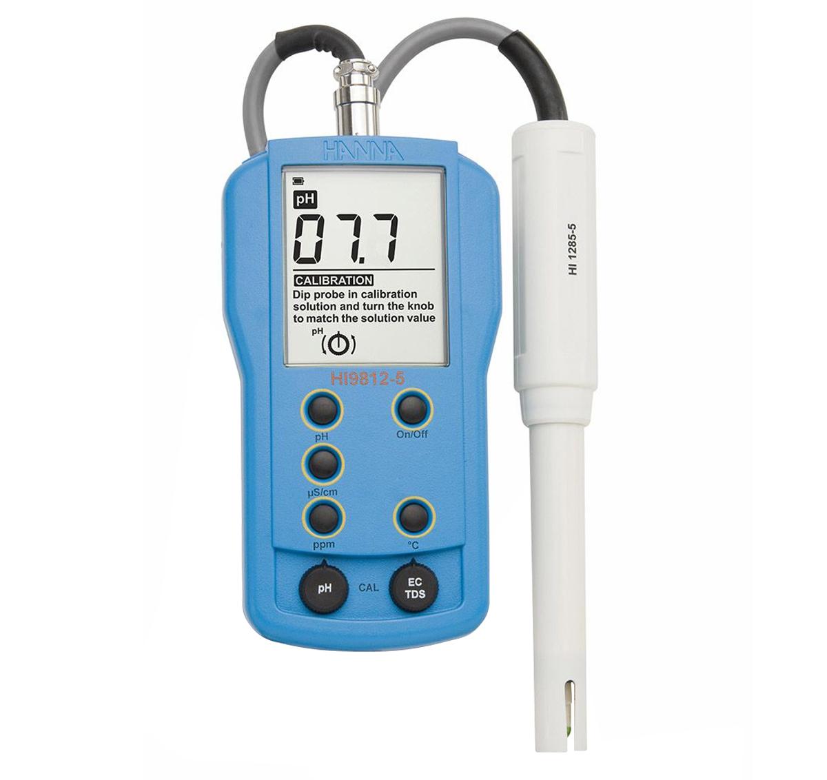 Hanna PPM & pH Monitor HI9812-5