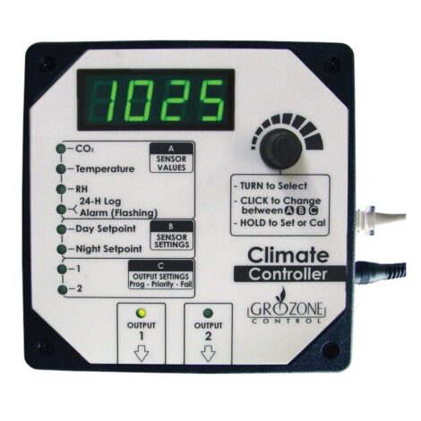 GROZONE HTC CONTRÔLEUR DE CLIMAT HR, T° ET CO2