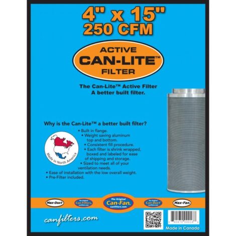 Canfilter can-lite 225 CFM 4"X15"