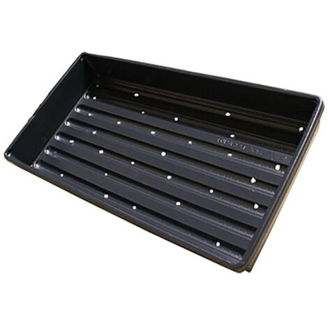 ECONO PLATEAU NOIR TROUÉ Tray (100)