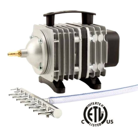 Air Pump 12 Sorties 200W 3,566GPH Commercial