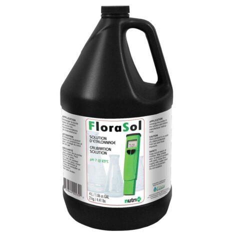 NUTRI+ FLORASOL SOLUTION ÉTALONNAGE PH 7 4L