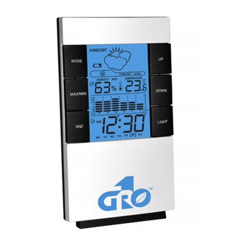 Thermomètre-hygromètre Grow1 Digital Weather Station Non-Wireless