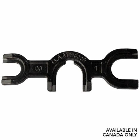 Outil de relâchement de collet 3 façons de HydroLogic pour 1/4", 3/8", 1/2"