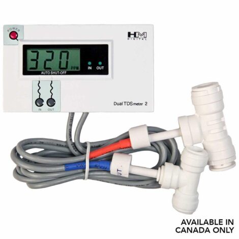 HydroLogic TDS Pro PPM Monitor for Evolution 1000 White