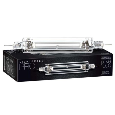 Lightspeed Pro DE MH 1000W 6500K Double Jacketed Lamp