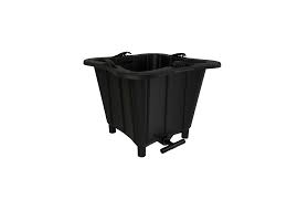 The bucket company Kit 12 buckets 1.2G Noir