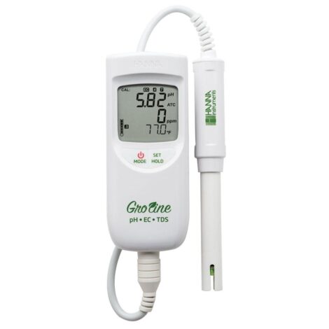 Hanna GroLine pH / EC / TDS / Temp Meter HI9814